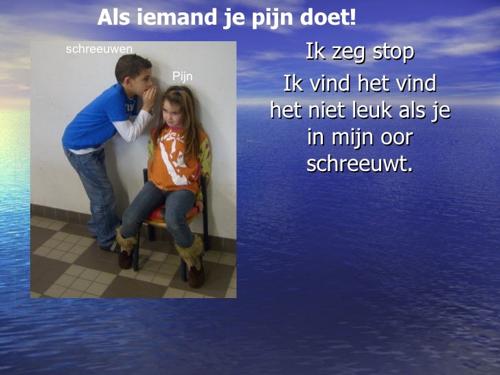 De eerste keer doet altijd pijn